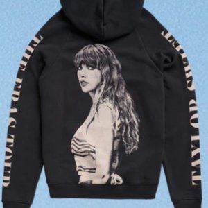 Brand New Eras Tour Taylor Swift Black Hoodie